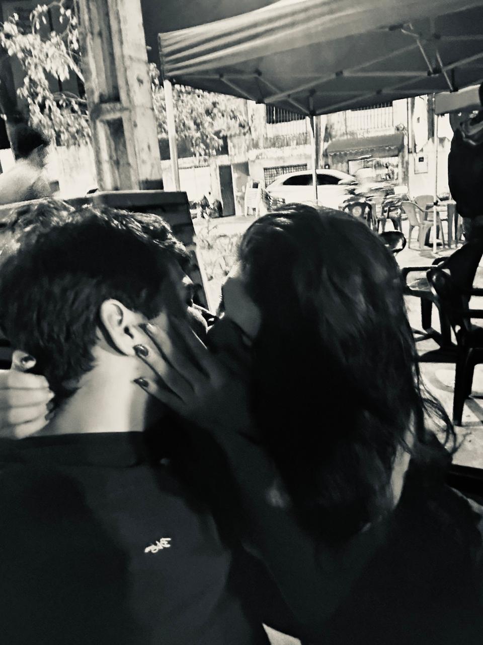 Um beijo carinhoso